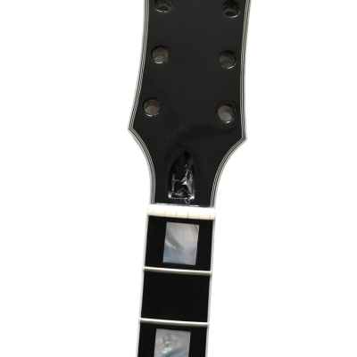Custom Crown DIY Unfinished Black Beauty Body And Neck Guitar - Image 4