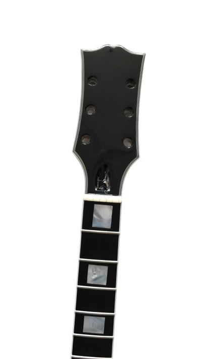 Custom Crown DIY Unfinished Black Beauty Body And Neck Guitar - Image 4