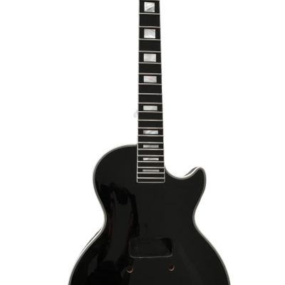 Custom Crown DIY Unfinished Black Beauty Body And Neck Guitar - Image 3