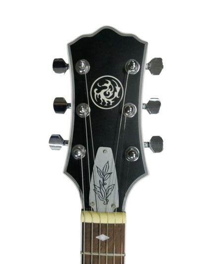 Custom Howlite Casimere Metal Front Engraved Aluminum Plate Guitar - Image 4