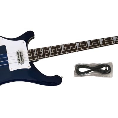 Custom Nova 4003 Blue 4 String 20 Frets Bass Left Handed Alder Wood Body - Image 4
