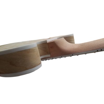 Custom Crown DIY Unfinished Guitar Kit ES335 Hollow Body Fhole With Parts - Image 6