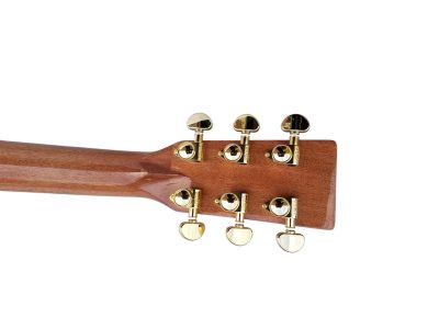 Custom Vertex 1833 D45 Koa Wood Body Acoustic Electric Guitar - Image 12