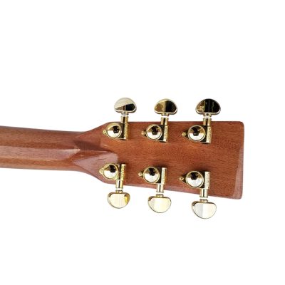 Custom Vertex 1833 D45 Koa Wood Body Acoustic Electric Guitar - Image 12