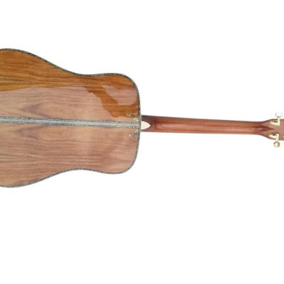 Custom Vertex 1833 D45 Koa Wood Body Acoustic Electric Guitar - Image 13