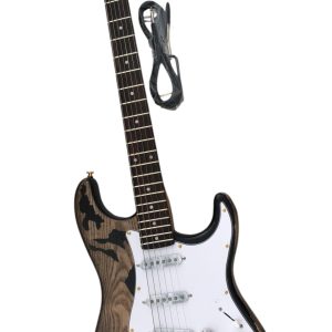 Custom Regent SRV Heavy Aged Relic Black Finish Guitar