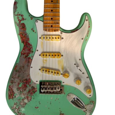 Custom Regent Heavy Relic Seafoam Pink Paisley Vintage Guitar