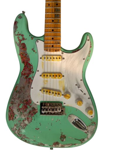 Custom Regent Heavy Relic Seafoam Pink Paisley Vintage Guitar