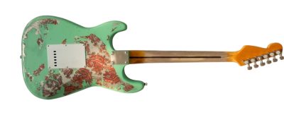 Custom Regent Heavy Relic Seafoam Pink Paisley Vintage Guitar - Image 4