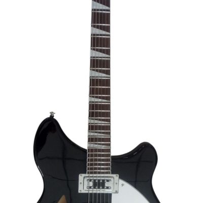 Custom Nova Jetglo 360 Semi Hollow Thinline Electric Guitar - Image 3