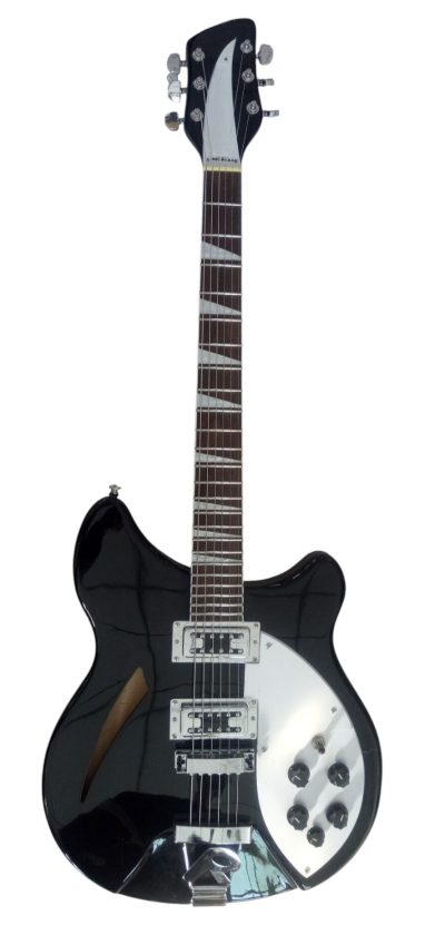 Custom Nova Jetglo 360 Semi Hollow Thinline Electric Guitar - Image 3