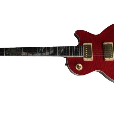 Custom Crown Cranberry Red Snakepit Slash Holy Grail Guitar - Image 4