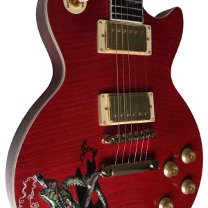 Custom Crown Cranberry Red Snakepit Slash Holy Grail Guitar