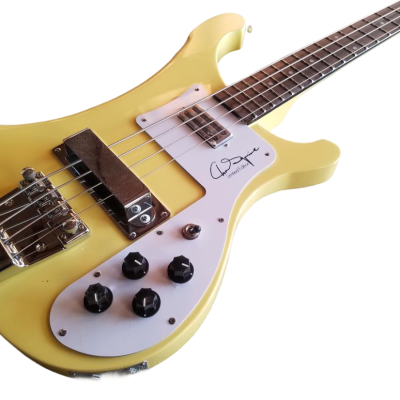 Custom Nova 4001CS Chris Squire Colorglo 4 String Bass - Image 5