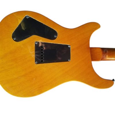 Custom Monarch 24 Blue Gray Burst SE Mark Holcomb Quilted Maple Top Guitar - Image 7