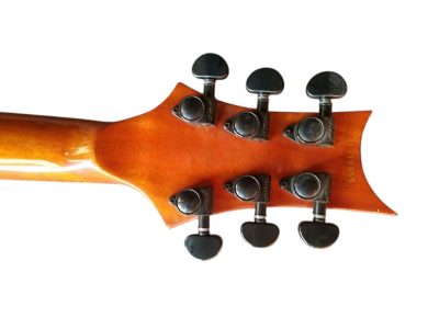 Custom Monarch 24 Blue Gray Burst SE Mark Holcomb Quilted Maple Top Guitar - Image 8