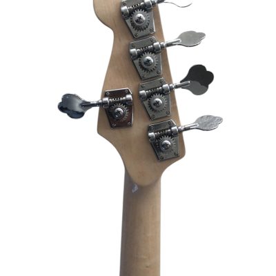 Custom Regent White Miller 5 String Jazz Bass Marcus Maple Fretboard - Image 3