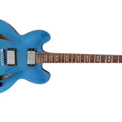Custom Crown DG335 Dave Grohl Pelham Blue Diamond Guitar - Image 4