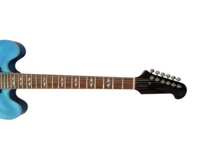 Custom Crown DG335 Dave Grohl Pelham Blue Diamond Guitar - Image 3
