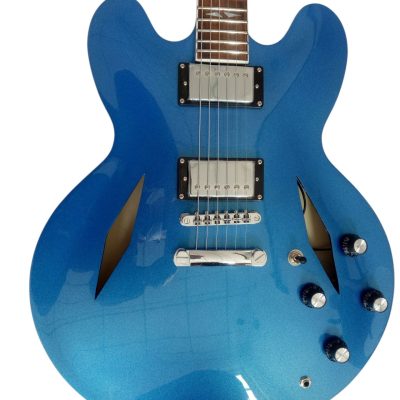 Custom Crown DG335 Dave Grohl Pelham Blue Diamond Guitar