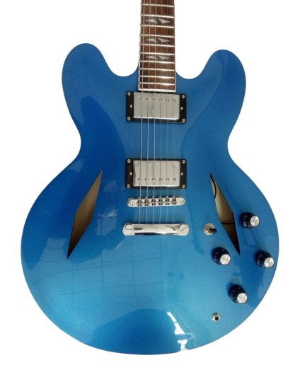 Custom Crown DG335 Dave Grohl Pelham Blue Diamond Guitar