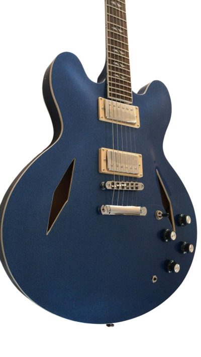 Custom Crown DG335 Dave Grohl Pelham Blue Diamond Guitar Cream Pickup Rings