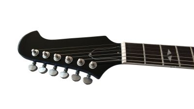 Custom Crown DG335 Dave Grohl Pelham Blue Diamond Guitar Cream Pickup Rings - Image 6
