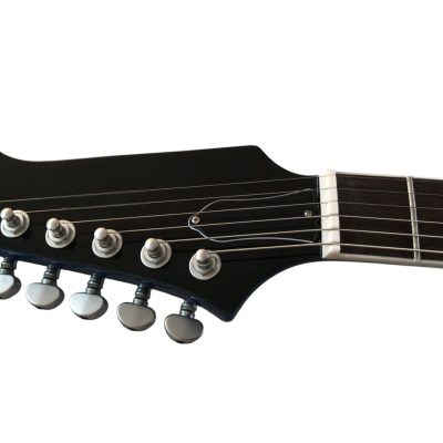 Custom Crown DG335 Dave Grohl Pelham Blue Diamond Guitar Cream Pickup Rings - Image 6