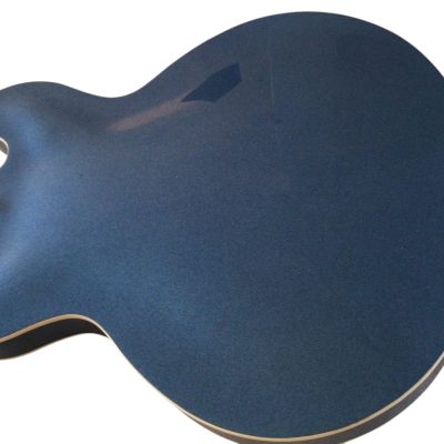 Custom Crown DG335 Dave Grohl Pelham Blue Diamond Guitar Cream Pickup Rings - Image 3