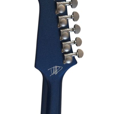 Custom Crown DG335 Dave Grohl Pelham Blue Diamond Guitar Cream Pickup Rings - Image 2