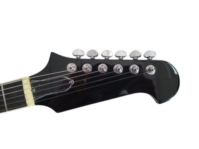 Custom Crown DG335 Dave Grohl Black Diamond Holes Guitar - Image 4