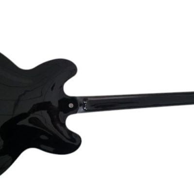 Custom Crown DG335 Dave Grohl Black Diamond Holes Guitar - Image 3