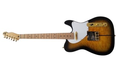 Custom Regent Haggard Merle Tuff Dog 2 Color Sunburst Gold Hardware Guitar - Image 7