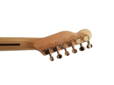Custom Regent Haggard Merle Tuff Dog 2 Color Sunburst Gold Hardware Guitar - Image 3