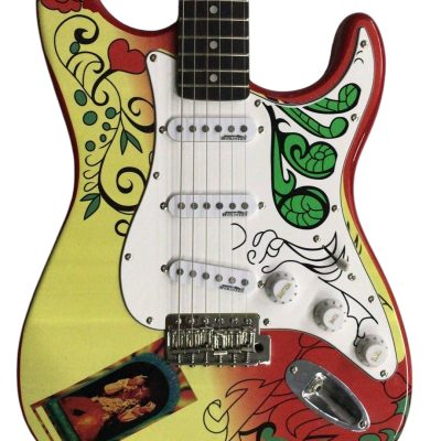 Custom Regent Hendrix Summer of Love Psychedelic Graphic Electric Guitar