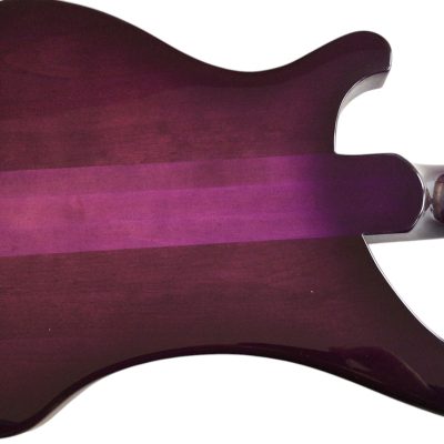 Custom Nova 4003 Purple Chrome Hardware 4 String Bass Neck Through Body - Image 4