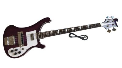 Custom Nova 4003 Purple Chrome Hardware 4 String Bass Neck Through Body - Image 6