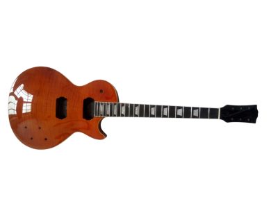 Custom Crown DIY Unfinished Honey Burst Finish Guitar - Image 2