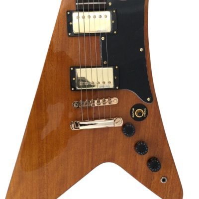 Custom Crown Korina Moderne Antique Natural Guitar