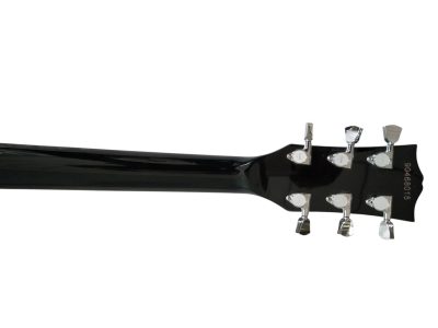 Custom Crown SJ200 Black Fishman EQ Acoustic Electric Guitar Elvis Sitka Spruce Top - Image 4