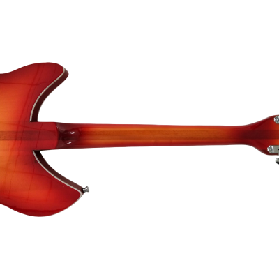 Custom Nova Slash Soundhole Sunburst Fireglo 360 George 12 String Guitar - Image 8