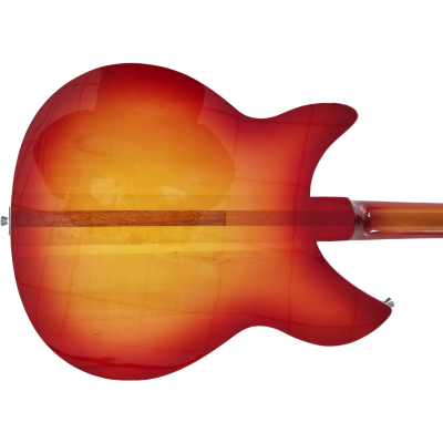 Custom Nova Slash Soundhole Sunburst Fireglo 360 George 12 String Guitar - Image 7