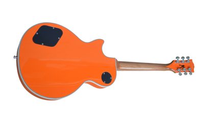 Custom Crown Buzzsaw Bullseye Zakk Wylde Orange Electric Guitar - Image 3