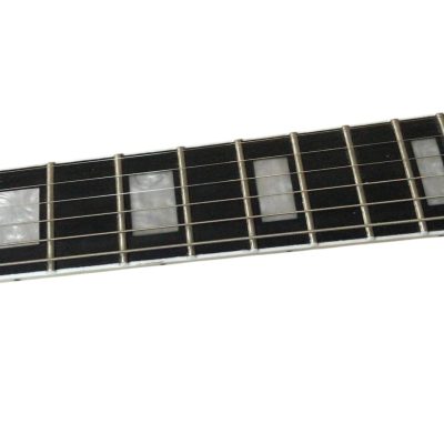 Custom Crown Buzzsaw Bullseye Zakk Wylde Orange Electric Guitar - Image 6