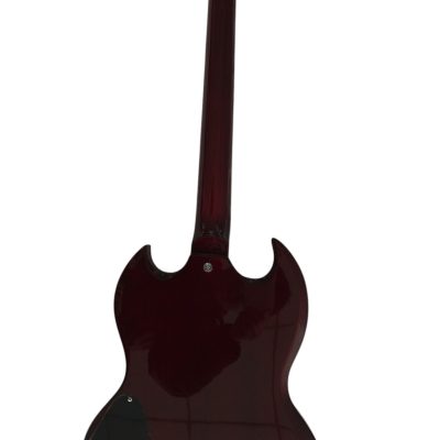 Custom Crown Angus Wine Red Lommi Electric Guitar - Image 4
