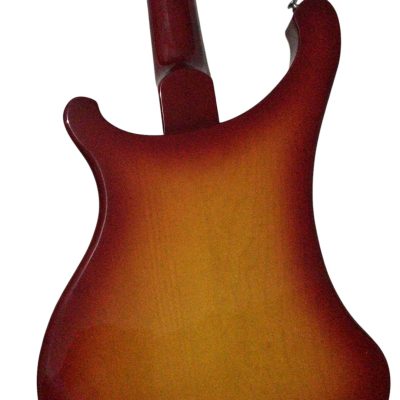 Custom Nova 4003 Psychedelic Paul McCartney Fireglo Bass - Image 3