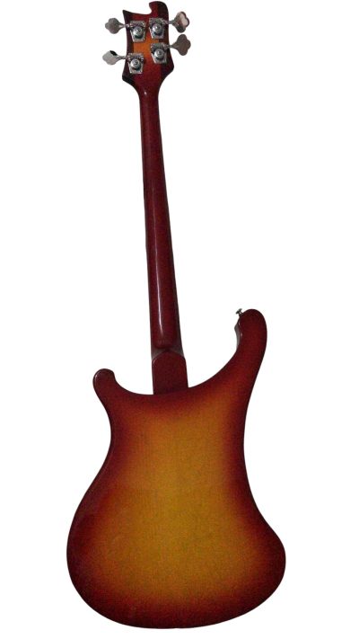 Custom Nova 4003 Psychedelic Paul McCartney Fireglo Bass - Image 4