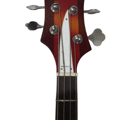 Custom Nova 4003 Psychedelic Paul McCartney Fireglo Bass - Image 6