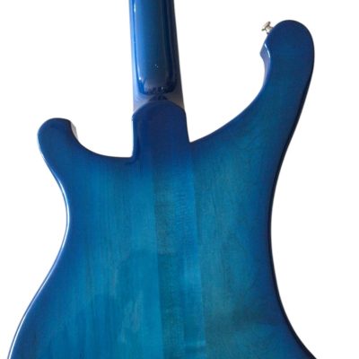 Custom Nova 4003 Blue Burst Chrome Hardware Bass - Image 5