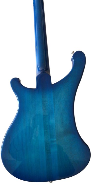 Custom Nova 4003 Blue Burst Chrome Hardware Bass - Image 5